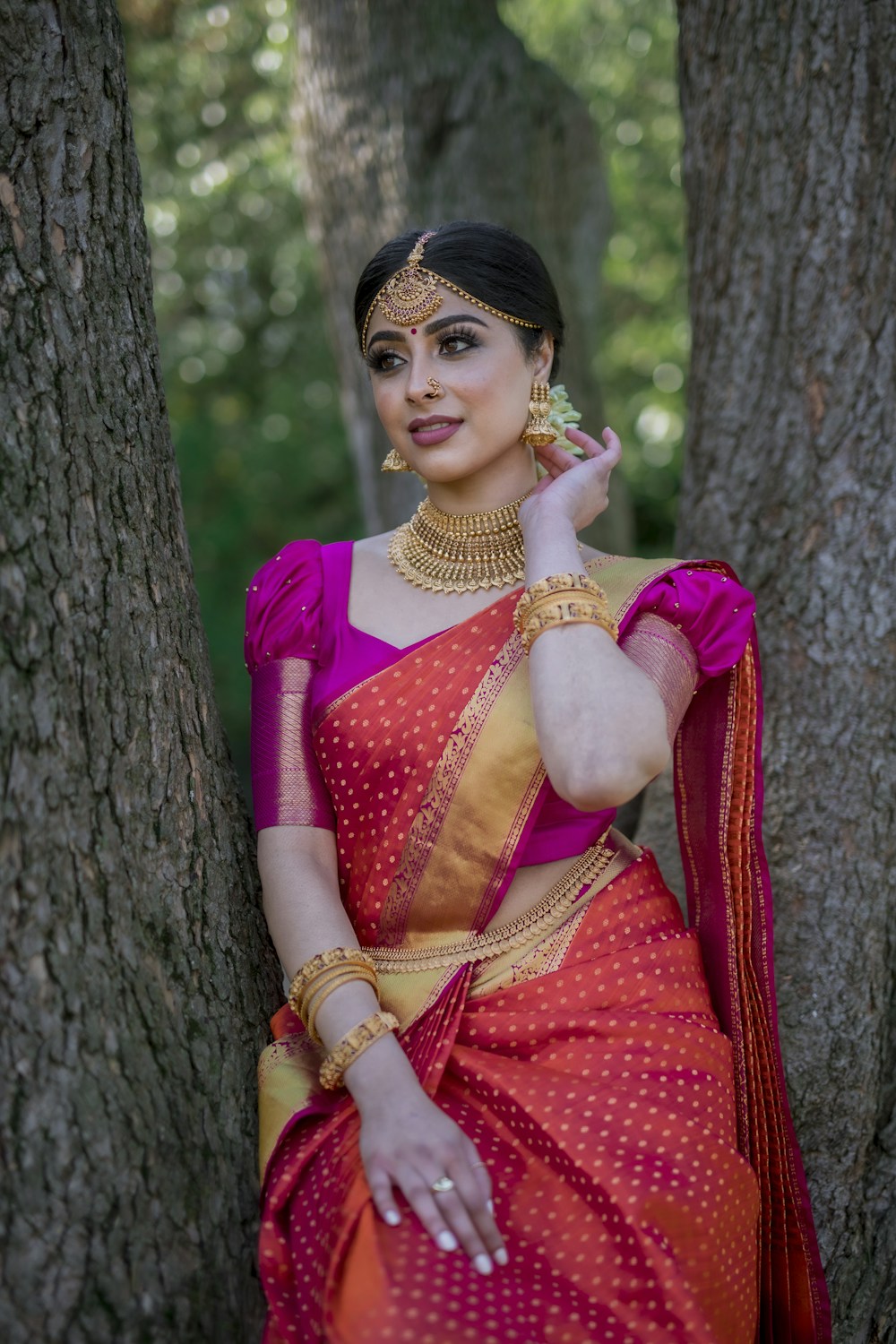 Bridal makeover and styling portrait by Photo Gaon